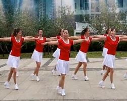 重庆叶子广场舞舞动中国 广场舞变队形表演