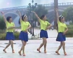 湘湘广场舞开开心心每一天 广场舞教学 动作分