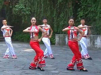 视频和MP3舞曲下载 第二套长阳巴山舞教学视频