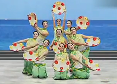 渔家姑娘在海边 艺子龙编舞 广场舞蹈歌曲mp3