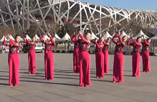 版 格格老师与归来团队演示 热门广场舞视频舞