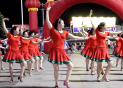 温州燕子广场舞天竺少女正面背面演示教学 印
