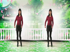 杭州花儿广场舞《恰恰大眼睛》视频